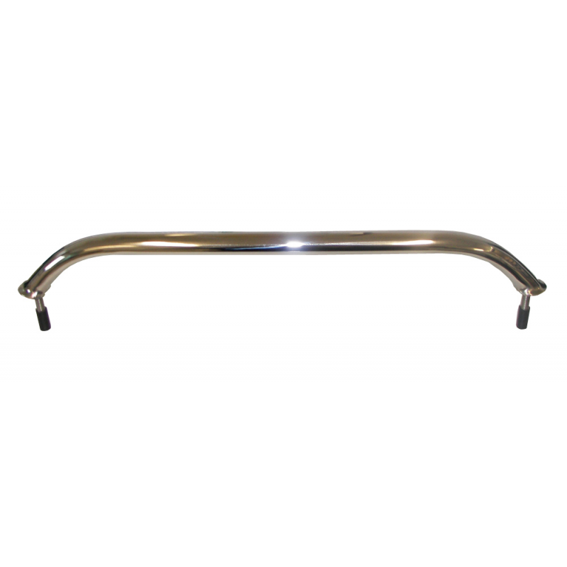 MANIGLIA CORRIMANO INOX LUNGHEZZA 220 mm CON PRIGIONIERI