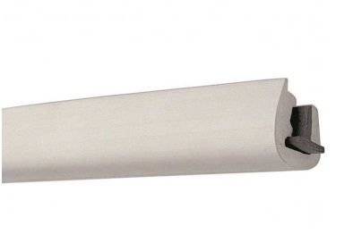 PROFILO BOTTAZZO PARABORDO IN PVC BIANCO L 35 ROTOLO DA 25 METRI