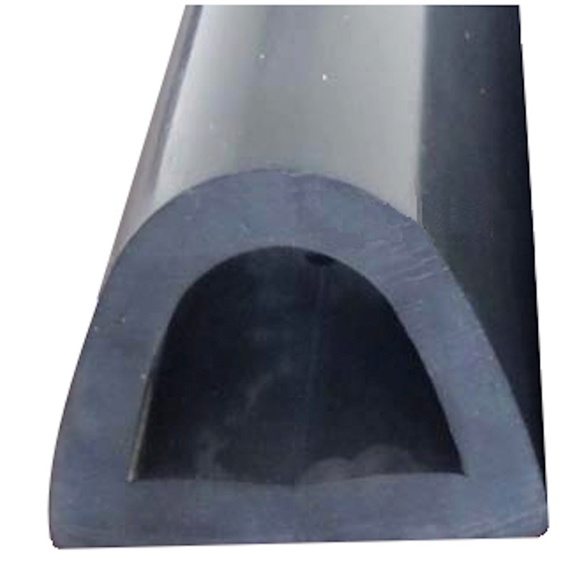 PROFILO PARABORDO IN EPDM COLORE NERO 150 X 130  mm METRI 2