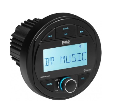 RADIO MGR300B BOSS MARINE CON COVER INCLUSO BLUETOOTH E INGRESSO AUX 