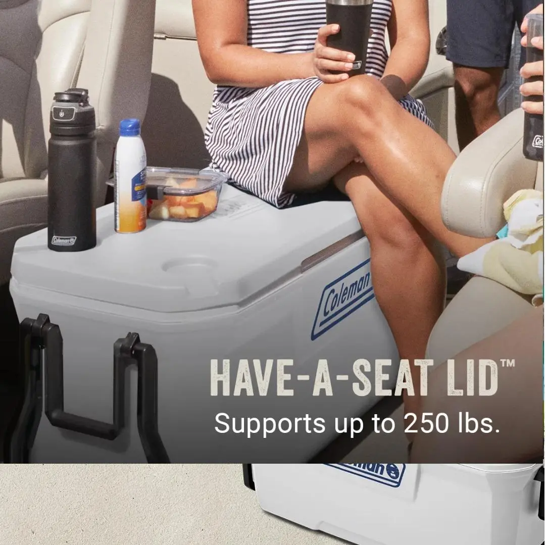 GHIACCIAIA COLEMAN 90 LITRI MODELLO XTREME MARINE PERSONAL 100 CON RUOTE