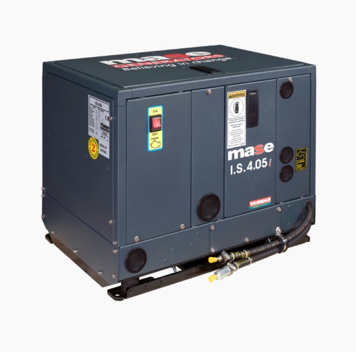GRUPPO ELETTROGENO MARINO MASE IS 4.05i CON INVERTER E MOTORE DIESEL 3150 GIRI/MIN VERSIONE SILENZIATA