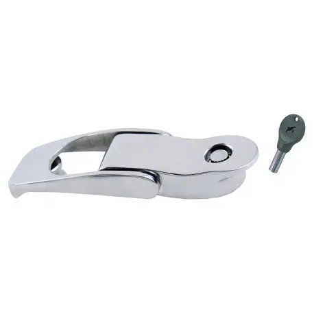CHIUSURA A LEVA REGOLABILE CON CHIAVE INOX