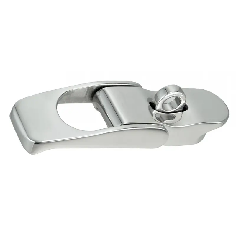 CHIUSURA A LEVA REGOLABILE CON PORTALUCCHETTO INOX