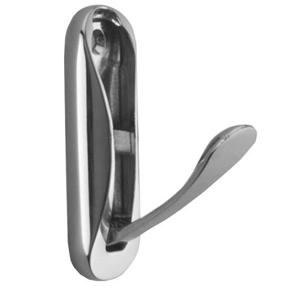 APPENDIABITO INOX A SCOMPARSA CON CHIUSURA A MOLLA