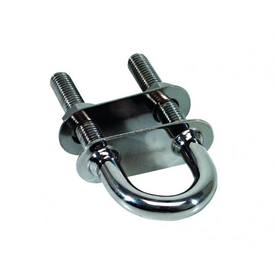 CAVALLOTTO AD U DELUXE INOX FILETTO 9 mm LUNGHEZZA 100 mm