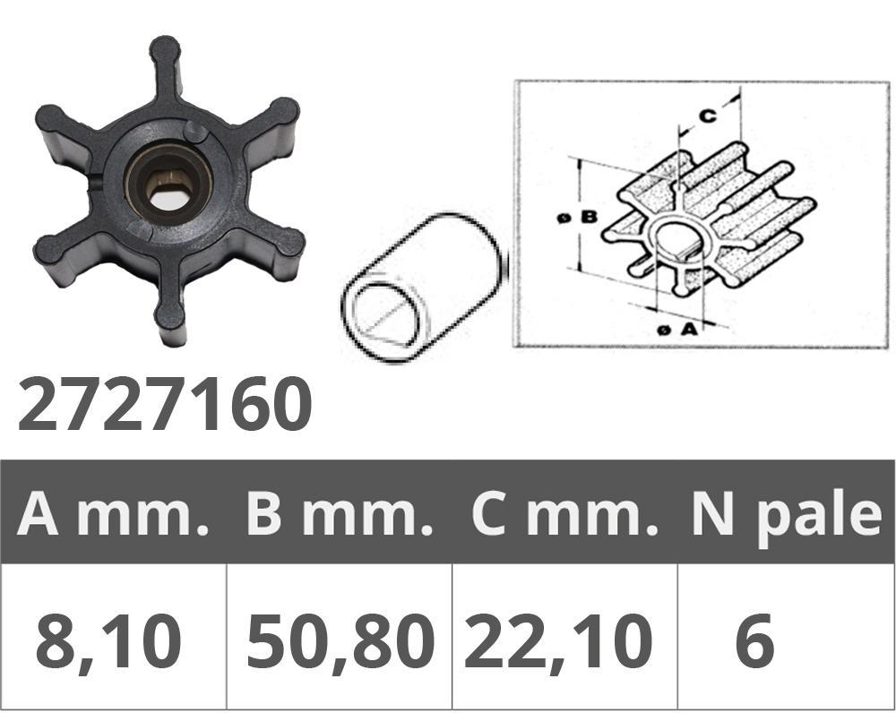 GIRANTE DI RICAMBIO X POMPA MACERATORE