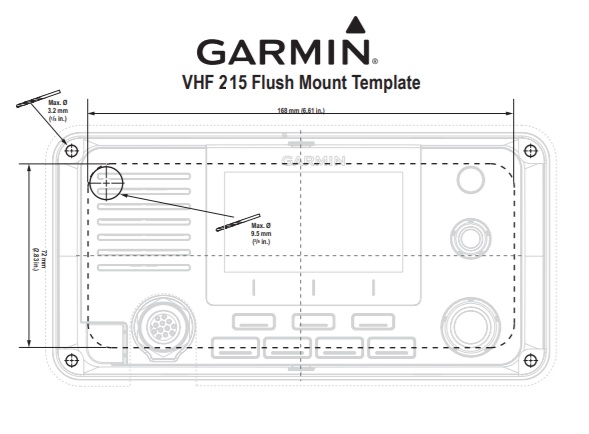 VHF 215i DSC MARINE GARMIN 25W CON GPS INTEGRATO