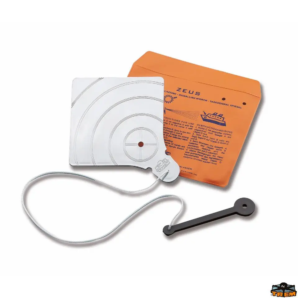 Specchietto di segnalazione Eliografo approvatoDimens. mm. 100x100